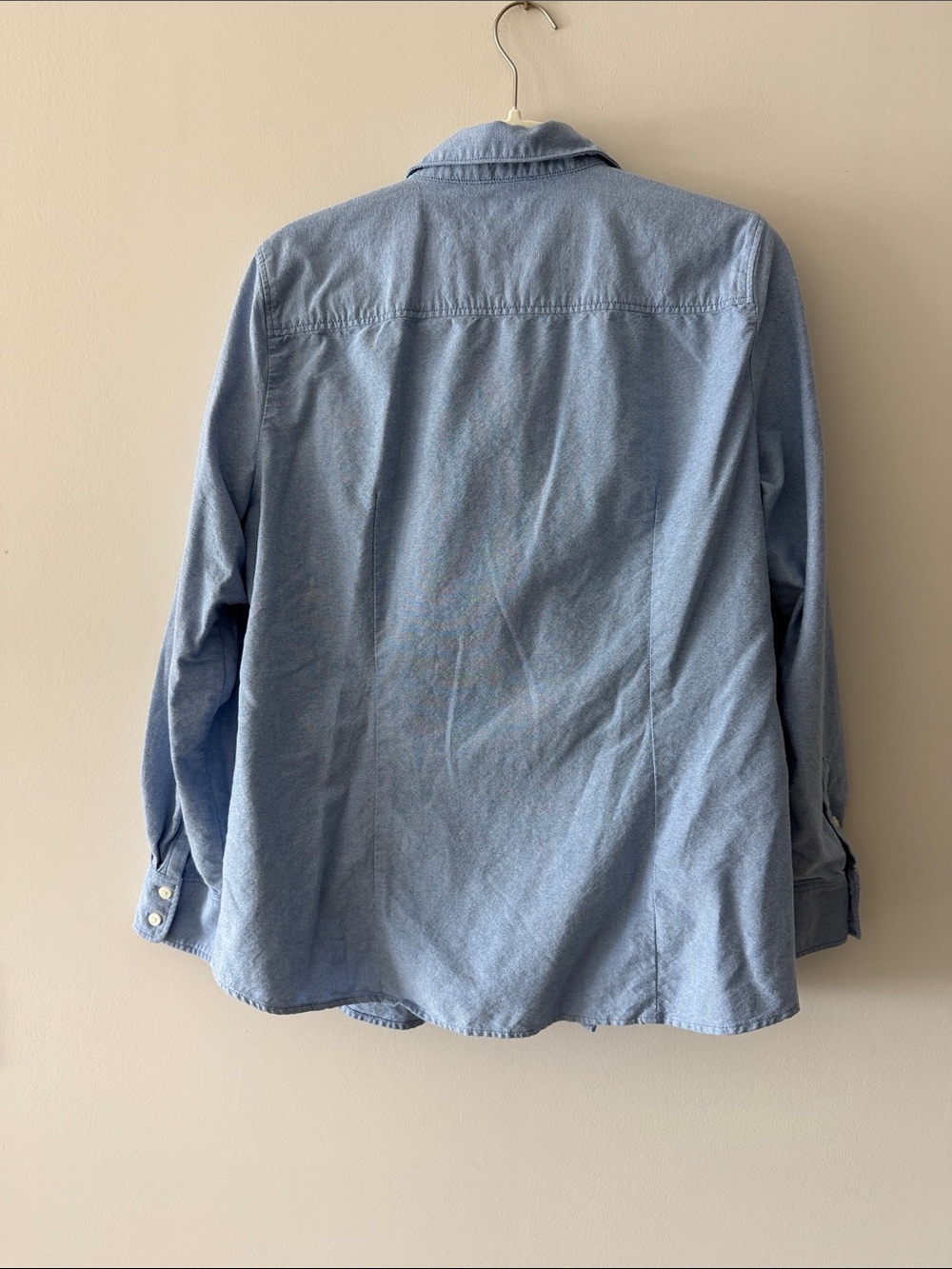 J. Crew Light Blue Oxford Button-Down Shirt - Picture 7 of 7